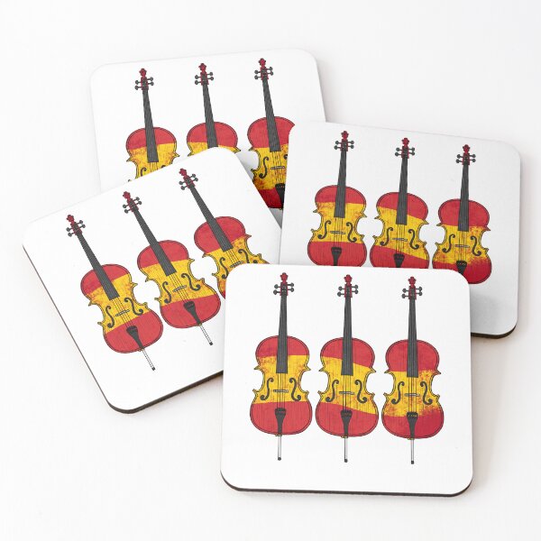 Item preview, Cello Spanish Flag Cellist String Musician Spain designed and sold by doodlerob.