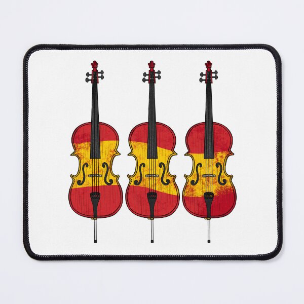 Item preview, Cello Spanish Flag Cellist String Musician Spain designed and sold by doodlerob.