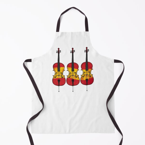 Item preview, Cello Spanish Flag Cellist String Musician Spain designed and sold by doodlerob.