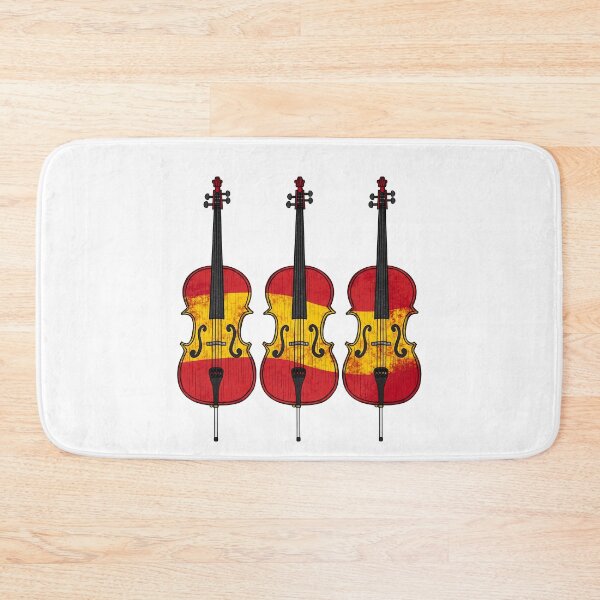 Item preview, Cello Spanish Flag Cellist String Musician Spain designed and sold by doodlerob.