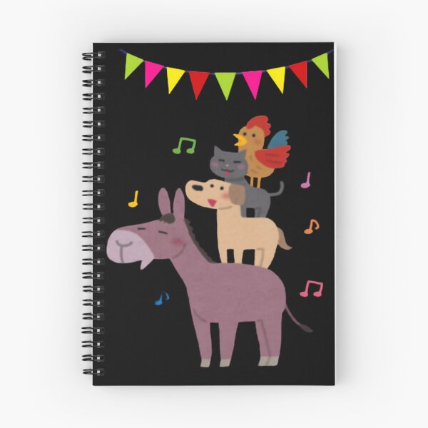 Item preview, Dog, cat, chicken and donkey in happy fiesta designed and sold by Kader101.