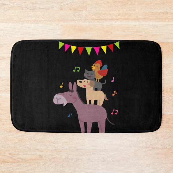 Item preview, Dog, cat, chicken and donkey in happy fiesta designed and sold by Kader101.