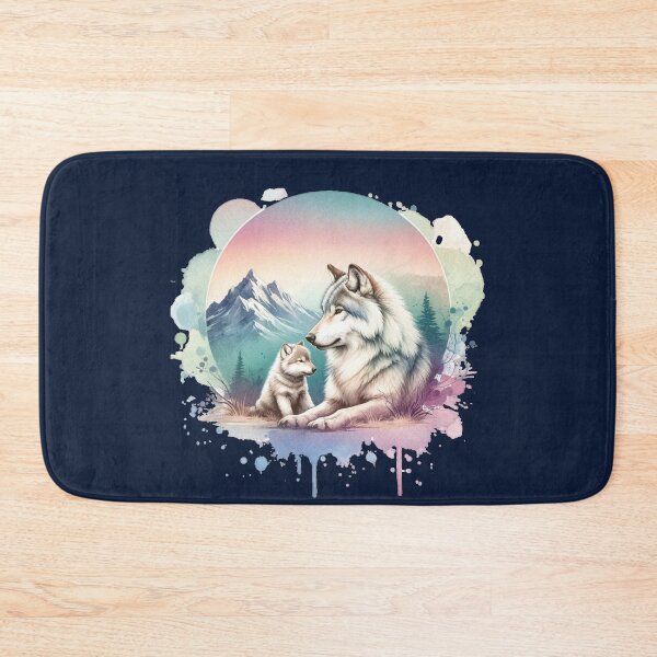 Item preview, Momma Wolf Circle designed and sold by critterpatchusa.
