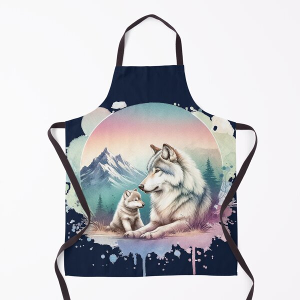 Item preview, Momma Wolf Circle designed and sold by critterpatchusa.