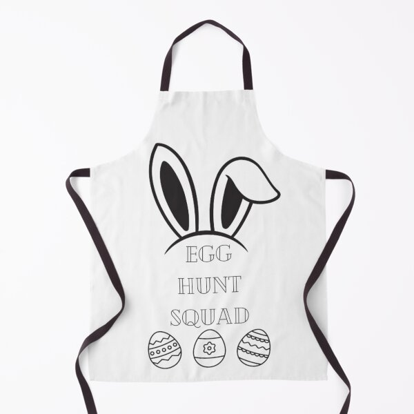 Item preview, Cute Trendy Egg Hunt Squad Happy Easter Holiday Bunny Ears and Eggs Design designed and sold by Vintage Eclectic Visuals.