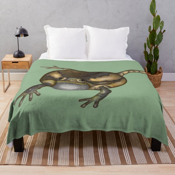 Item preview, Banded Bullfrog Drawing designed and sold by ArtAndBliss.