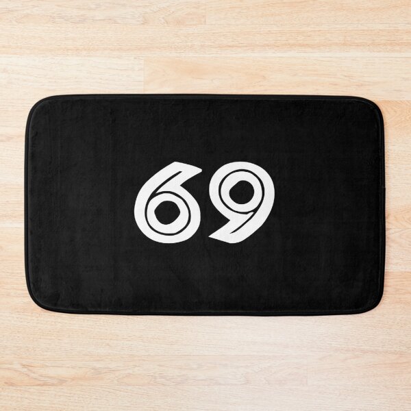 Item preview, 69, sixty-nine, white, tribal, african designed and sold by Numbers-Art.