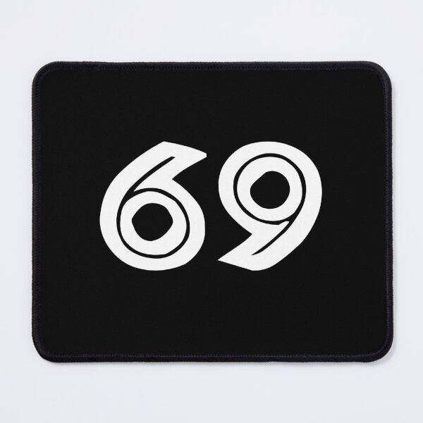 Item preview, 69, sixty-nine, white, tribal, african designed and sold by Numbers-Art.