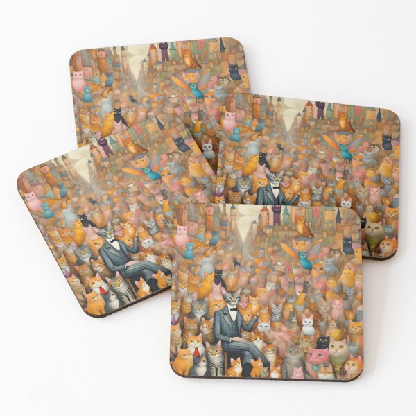 Item preview, Urban Feline Tapestry designed and sold by ramboe.