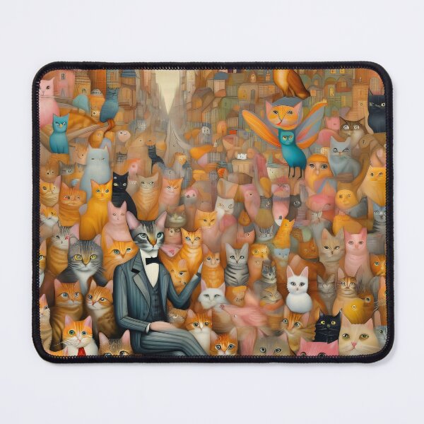 Item preview, Urban Feline Tapestry designed and sold by ramboe.