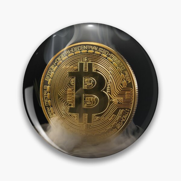 Item preview, Bitcoin in smoke designed and sold by Reichcorp.