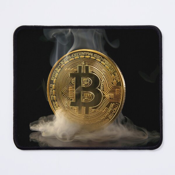 Item preview, Bitcoin in smoke designed and sold by Reichcorp.