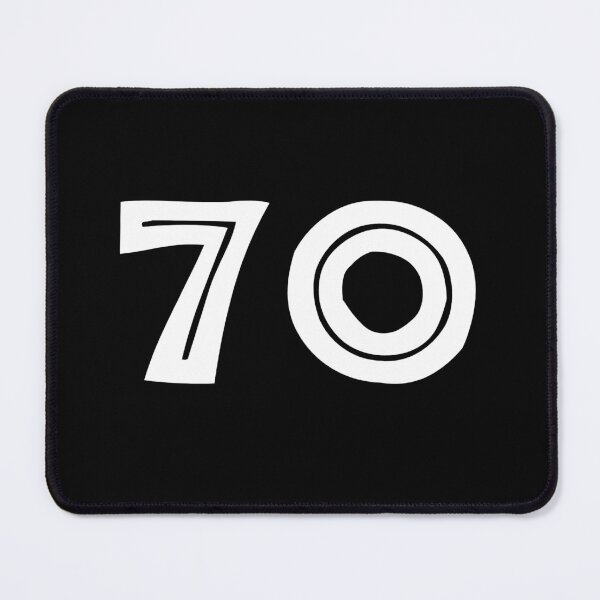 Item preview, 70, seventy, white, tribal, african designed and sold by Numbers-Art.