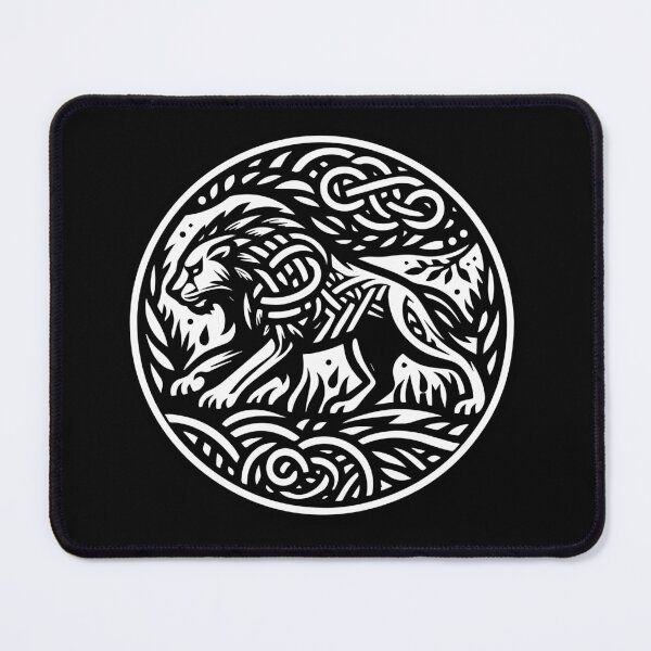 Item preview, Savanna Huntress: Knotwork Majesty in the Wild designed and sold by Animoodles.