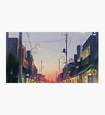 Studio Ghibli Anime Landscape Japan Photographic Print