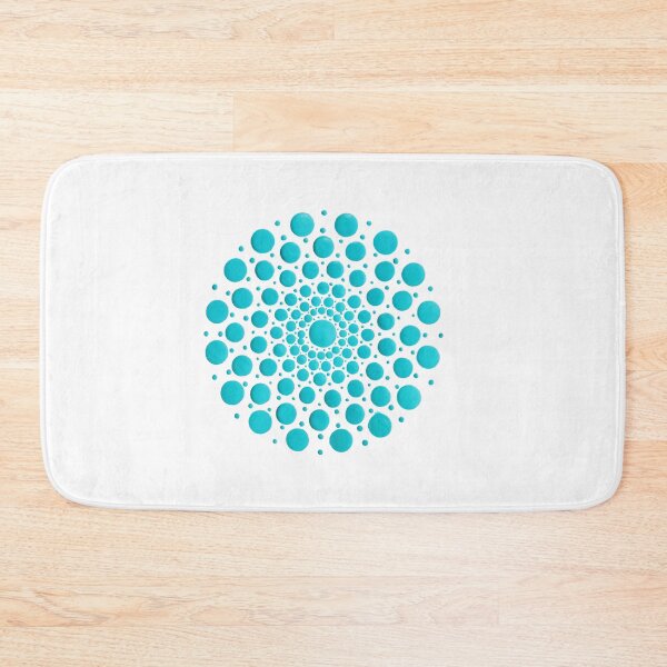 Item preview, Teal Dot Mandala designed and sold by Cardiff Creative.