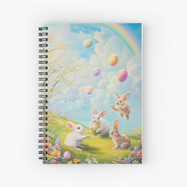 Item preview, Rainbow Bunny Bonanza designed and sold by cute-animals99.