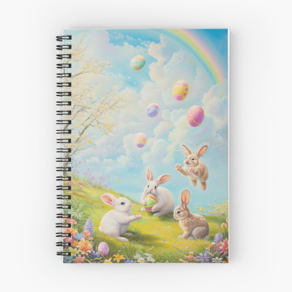 Item preview, Rainbow Bunny Bonanza designed and sold by cute-animals99.