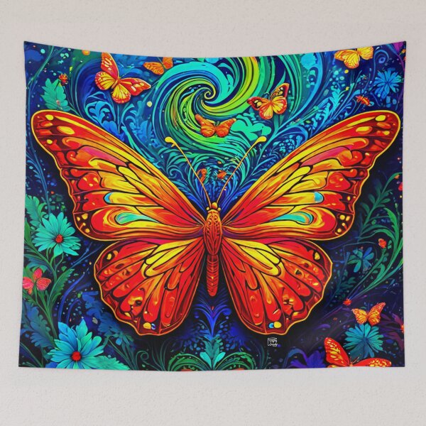 Item preview, Mariposas de colores designed and sold by Raging Woody Designs.