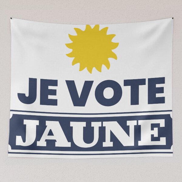 Item preview, I vote yellow in the 2022 presidential elections designed and sold by Grignou.