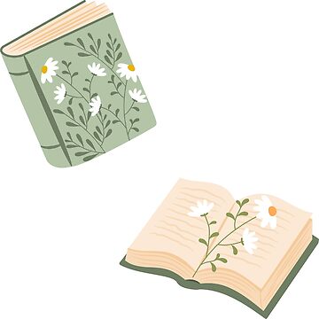 Artwork thumbnail, green bookish set by indiebookster