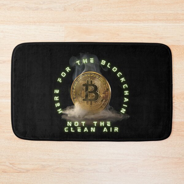 Item preview, Here For The Blockchain - Mining Bitcoin designed and sold by Reichcorp.