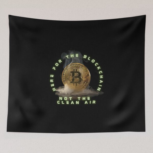 Item preview, Here For The Blockchain - Mining Bitcoin designed and sold by Reichcorp.