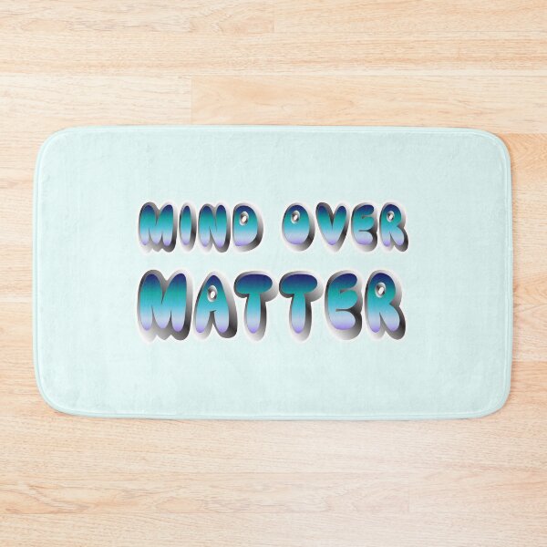 Item preview, Mind over matter - bubbly playful type quote designed and sold by starseedgems.