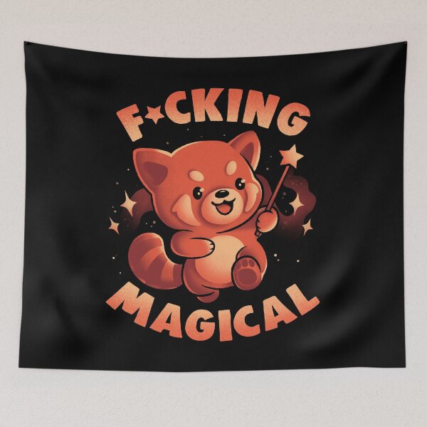 Item preview, Red Panda Magic - Funny Cute Wizard Red Panda Gift designed and sold by EduEly.