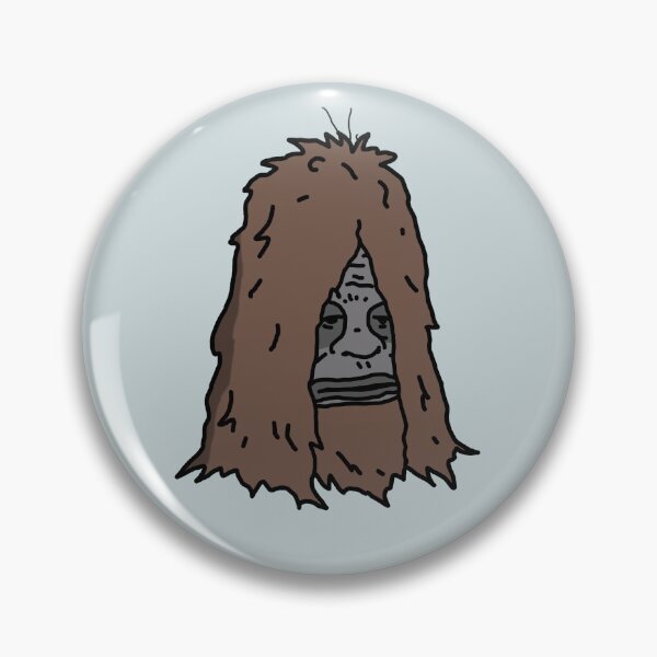 Item preview, Sassy the Sasquatch Face "HD" designed and sold by Monti-3D-Design.