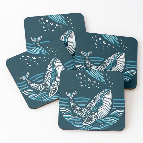 Item preview, Oceanic Symphony: Whale's Knotwork Elegance designed and sold by Animoodles.