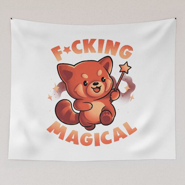 Item preview, Red Panda Magic - Funny Cute Wizard Red Panda Gift designed and sold by EduEly.