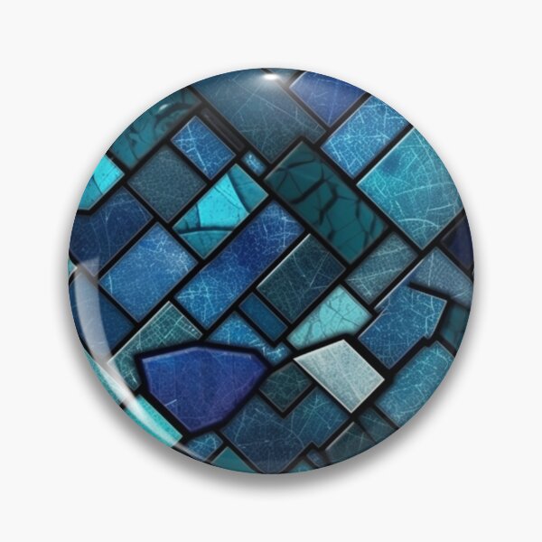Item preview, Deep Blue Mosaic designed and sold by Digital-Lys.