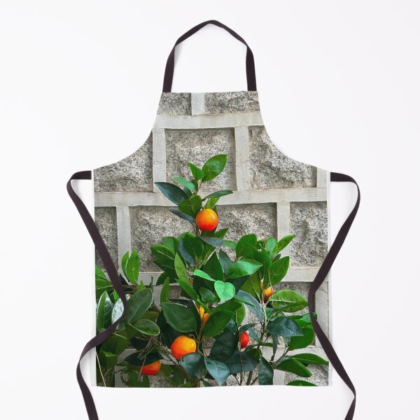Item preview, Fruit Bush Against a Korean Stone Wall | Beautiful Plant Photography designed and sold by YemmyZImages.