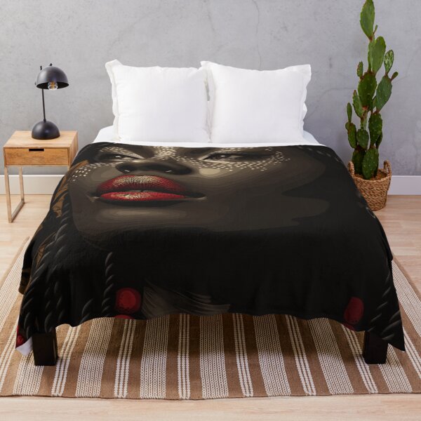Item preview, Beautiful Black Woman designed and sold by Sketch-Shack.