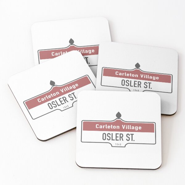 Item preview, Toronto Straßenschild - Osler Straße | Carleton Village designed and sold by La Galerie de MagKlaus.