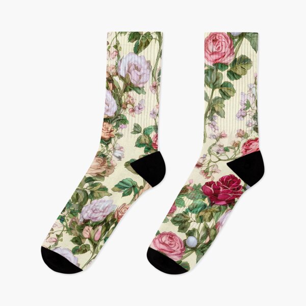 Artikelvorschau, Cremefarbenes Blumenmuster entworfen und verkauft von Printtplus.