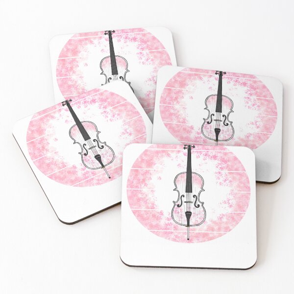Item preview, Floral Cello Japanese Cherry Blossom Cellist Musician designed and sold by doodlerob.