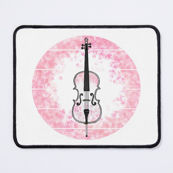 Item preview, Floral Cello Japanese Cherry Blossom Cellist Musician designed and sold by doodlerob.