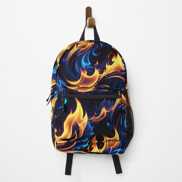 Item preview, Abstract Blue Fire Pattern designed and sold by TheArtOfPat.