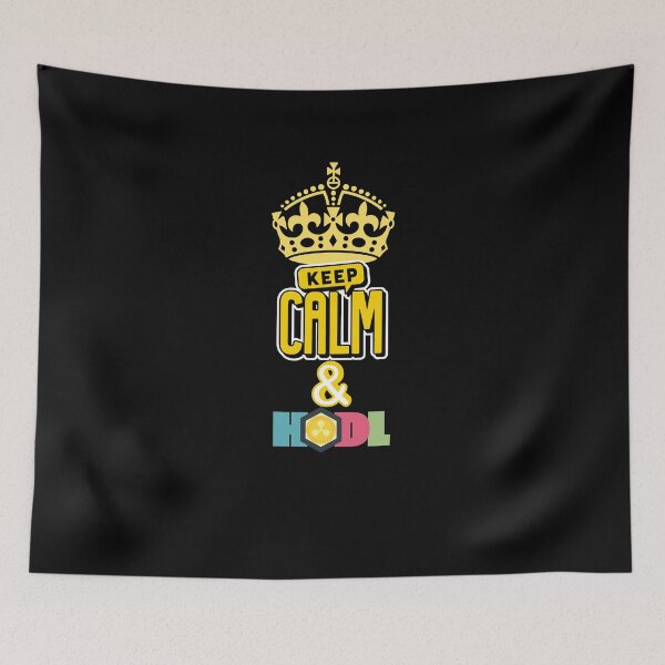 Item preview, Keep Calm and HODL XRP designed and sold by Reichcorp.