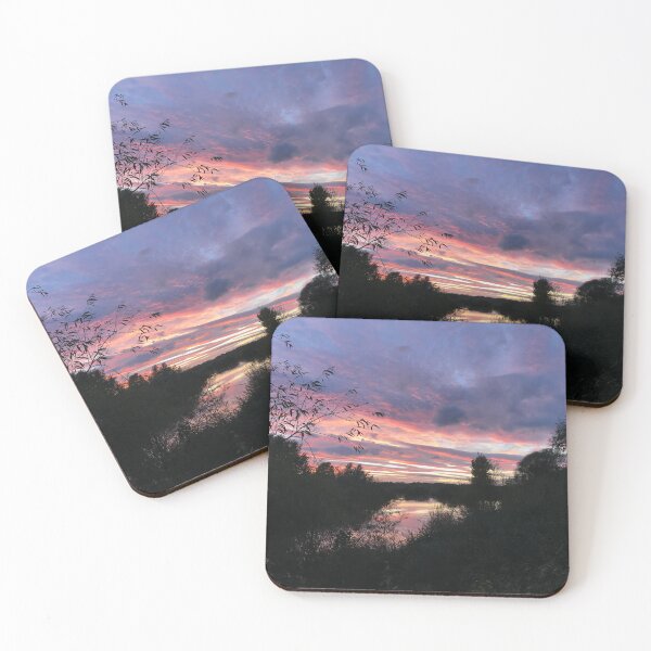 Item preview, Evening Sunset Along the River designed and sold by misterghostie.
