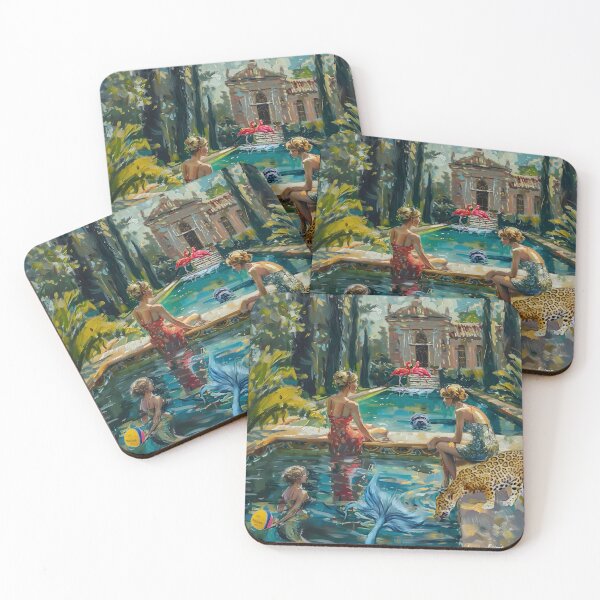 Item preview, Once in Florida, whimsical painting designed and sold by SophieClimaArt.