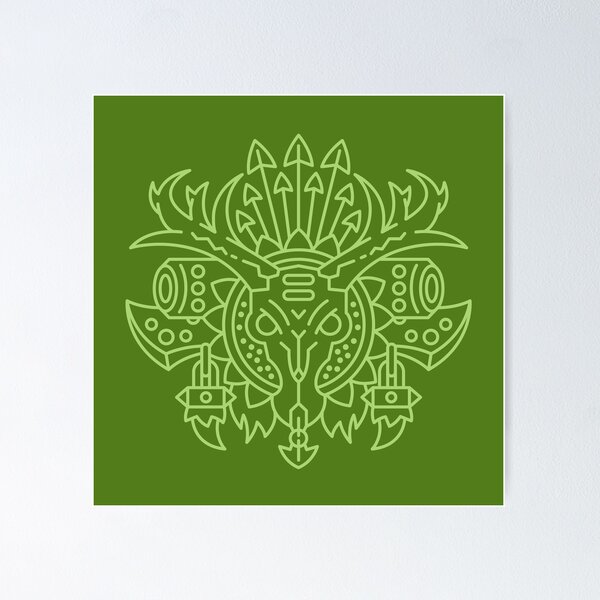 Hunter – Class Crest (color) Poster