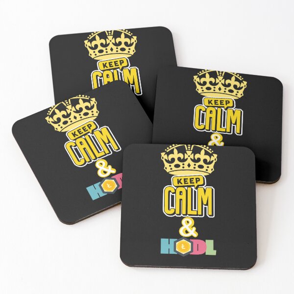 Item preview, Keep Calm and HODL LTC designed and sold by Reichcorp.