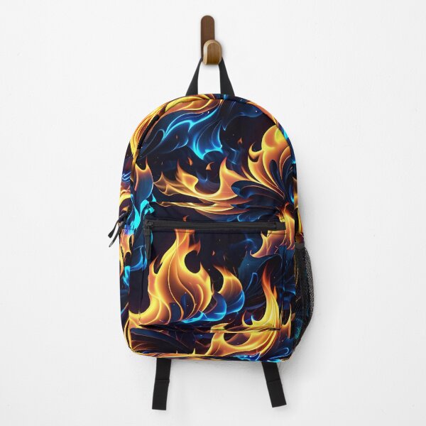 Item preview, Abstract Blue Fire Pattern designed and sold by TheArtOfPat.