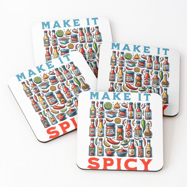 Item preview, Make It Spicy - Hot Sauce Lover, - Spice Lover designed and sold by PenultDesign.