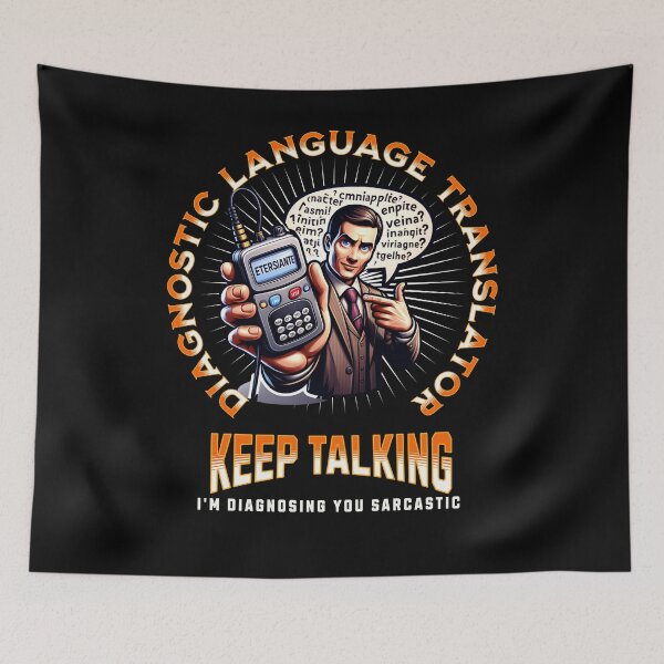 Item preview, Keep Talking I'm Diagnosing You sarcastic - Sarcastic anatomy extravaganza designed and sold by JansenGS.