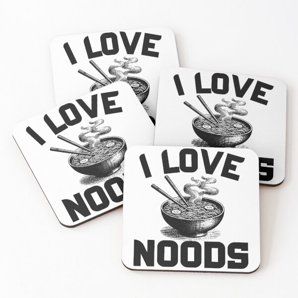 Item preview, I Love Noods designed and sold by PeelZinc.