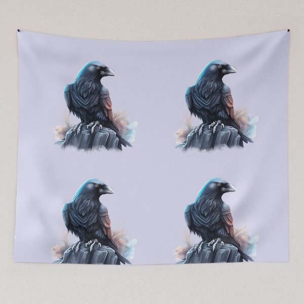 Item preview, A Raven On A Rock designed and sold by LornaHamel.